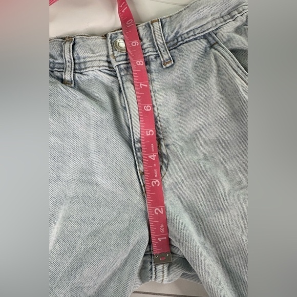 Aeropostale Low Rise Light Wash Cargo Jeans Size 000 - Picture 10 of 16